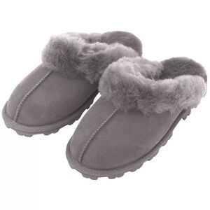 Cozy Gray Women's Slippers